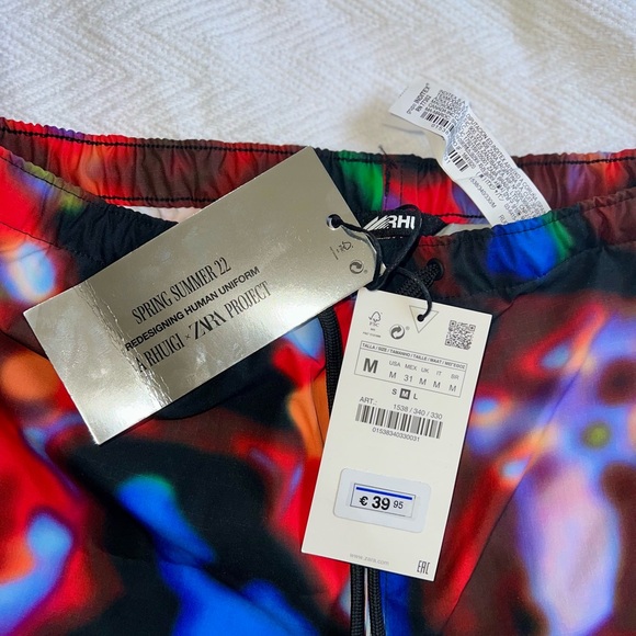 LIMITED EDITION RHU (ZARAxRHUIGI) Multicolored Shorts - Picture 11 of 11